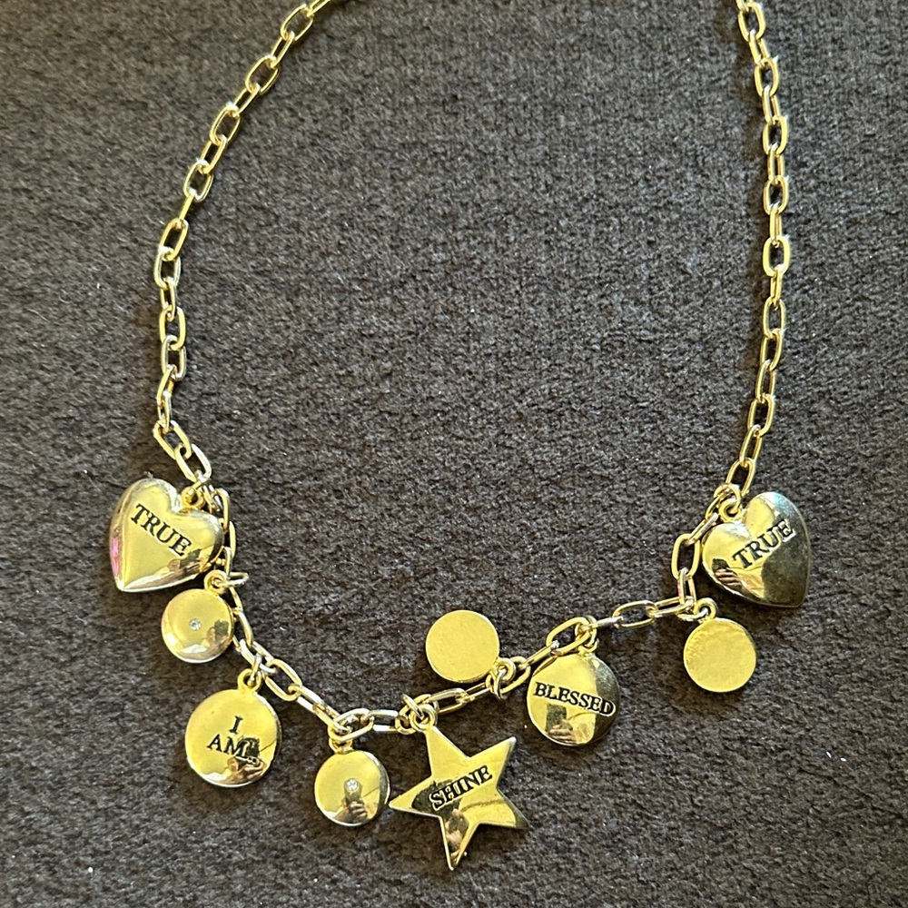 Gold Charm Necklace